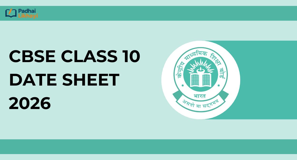 CBSE Class 10 Date Sheet 2026