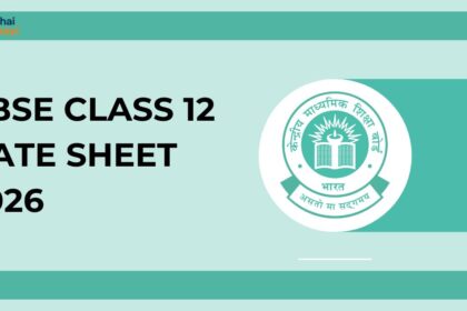 CBSE Class 12 Date Sheet 2026