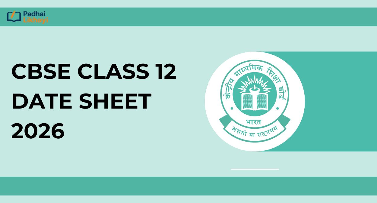 CBSE Class 12 Date Sheet 2026