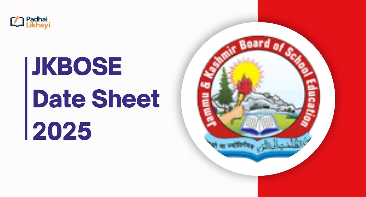 JKBOSE Date Sheet 2025