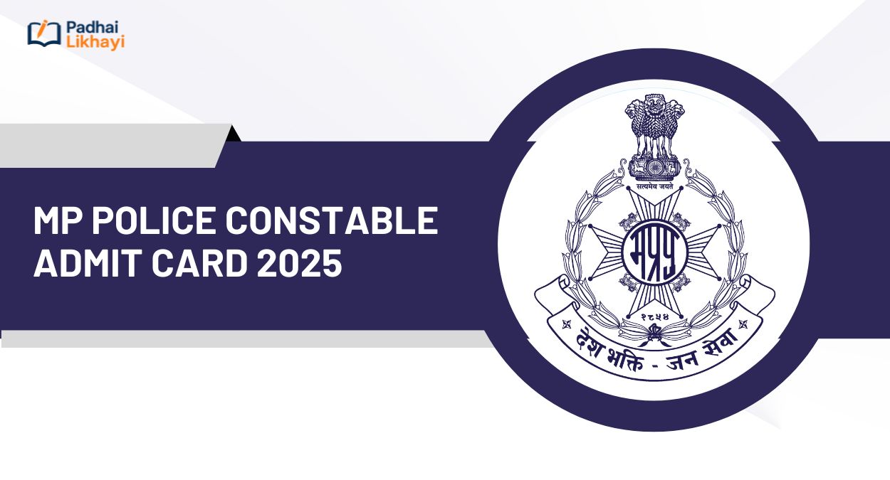 MP Police Constable Admit Card 2025
