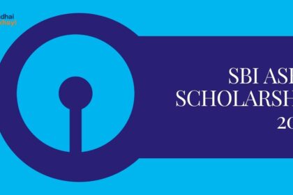 SBI Asha Scholarship 2025