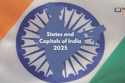 States and Capitals of India 2025