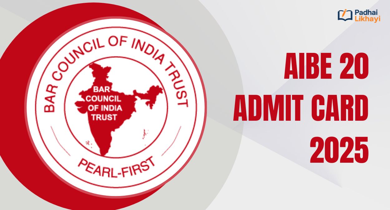 AIBE 20 Admit Card 2025