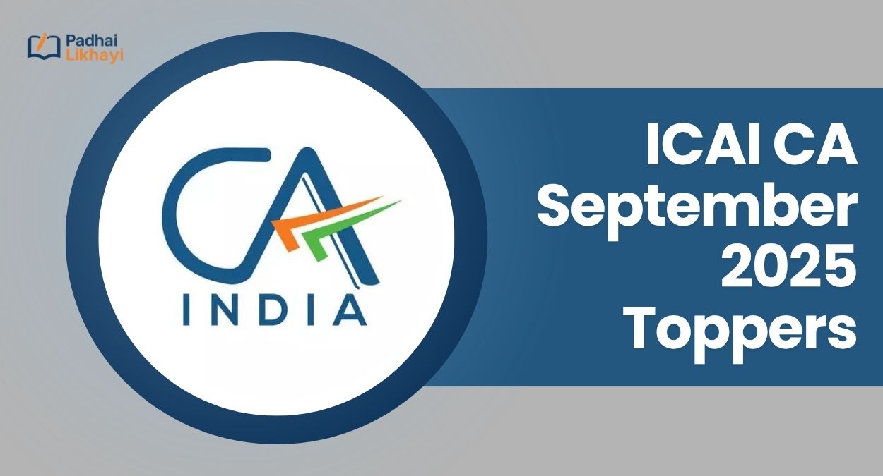 ICAI CA September 2025 Toppers