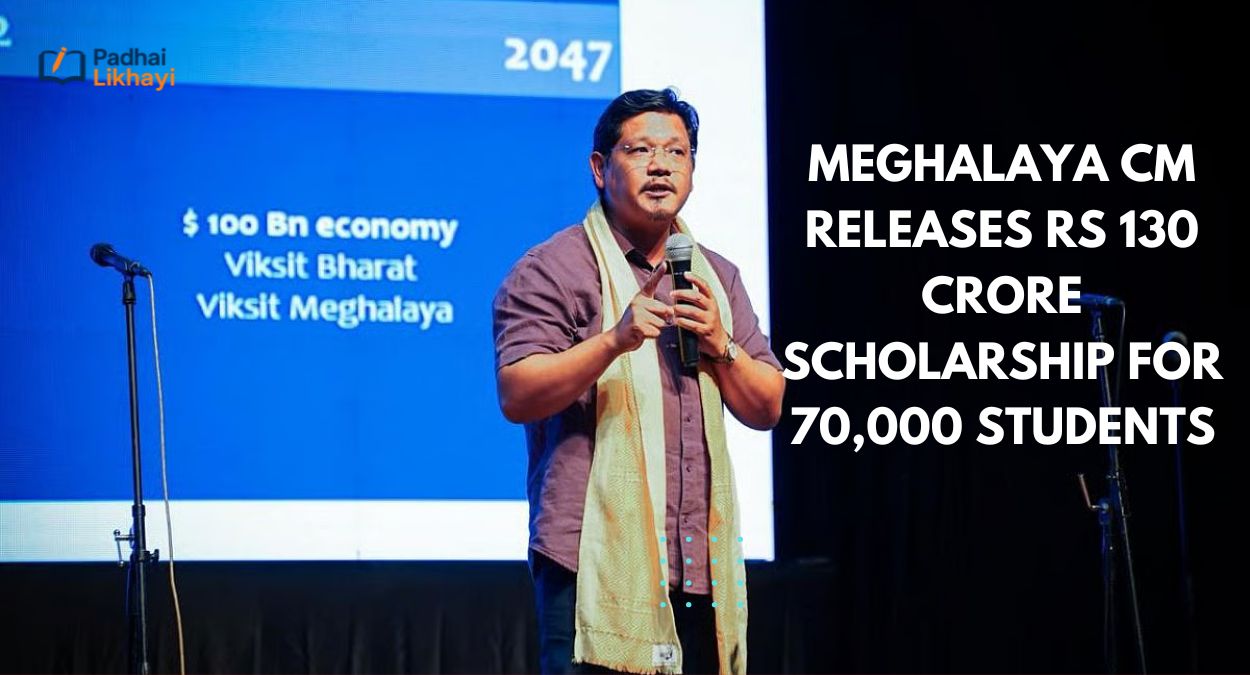 Meghalaya CM Releases Rs 130 Crore Scholarship for 70,000 Students