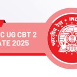 RRB NTPC UG CBT 2 Exam Date 2025