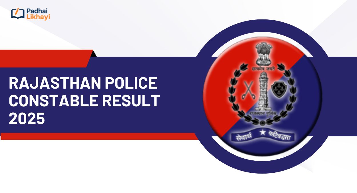 Rajasthan Police Constable Result 2025