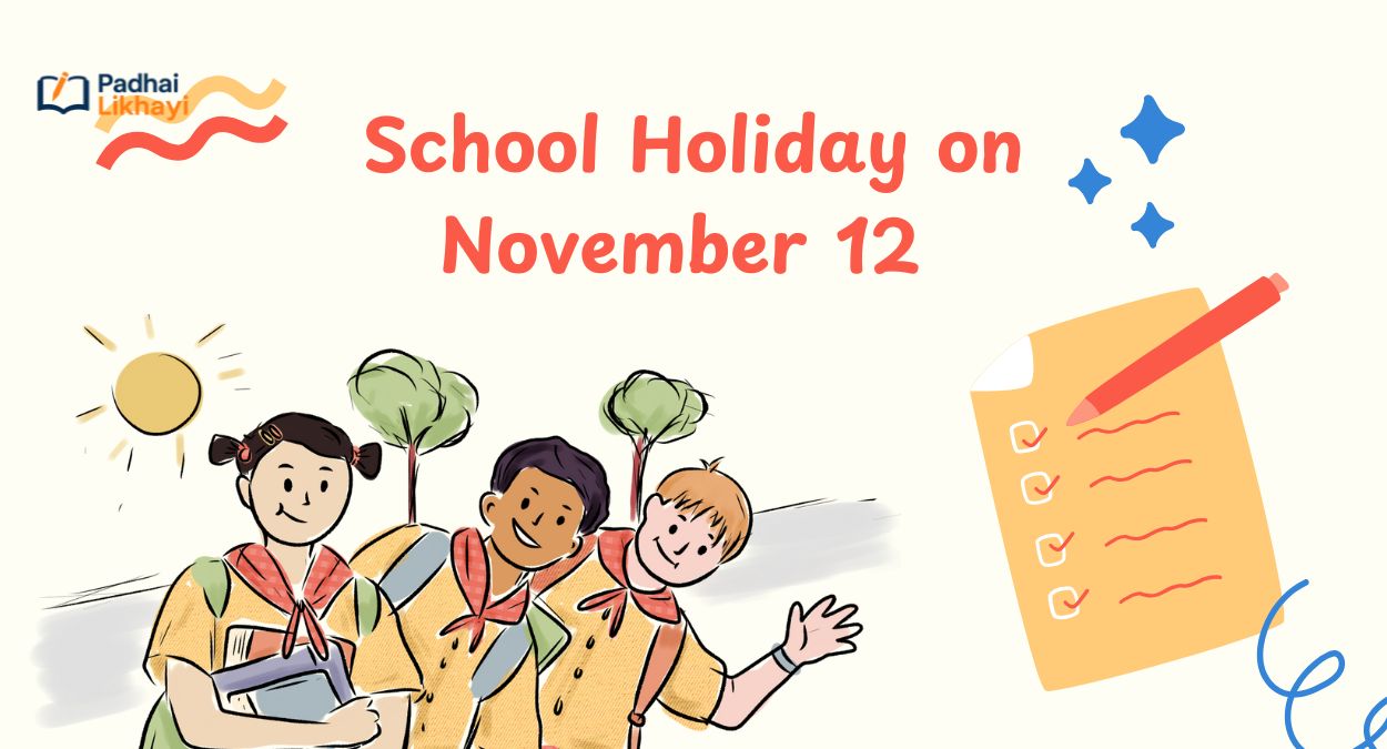 School Holiday on November 12