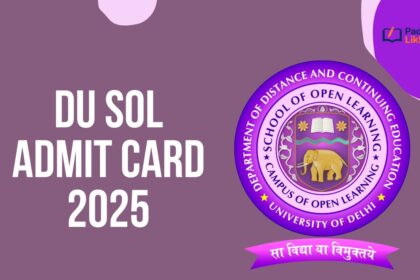DU SOL Admit Card 2025