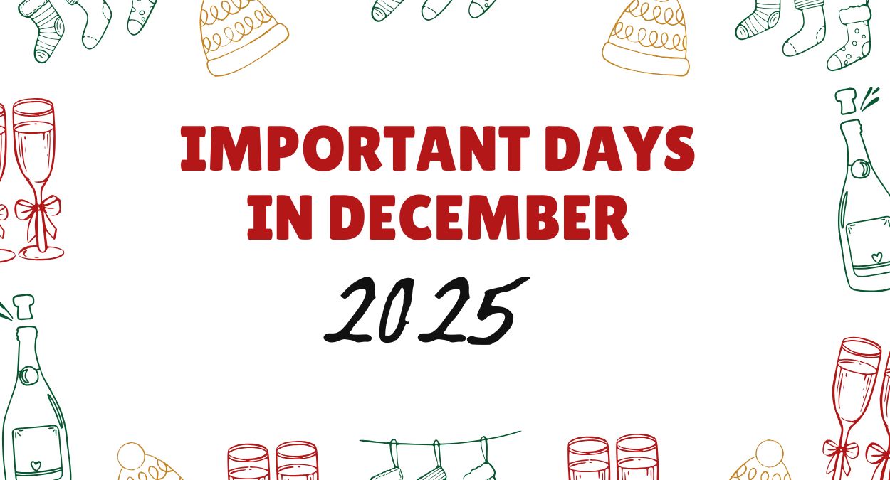 Important Days in December
