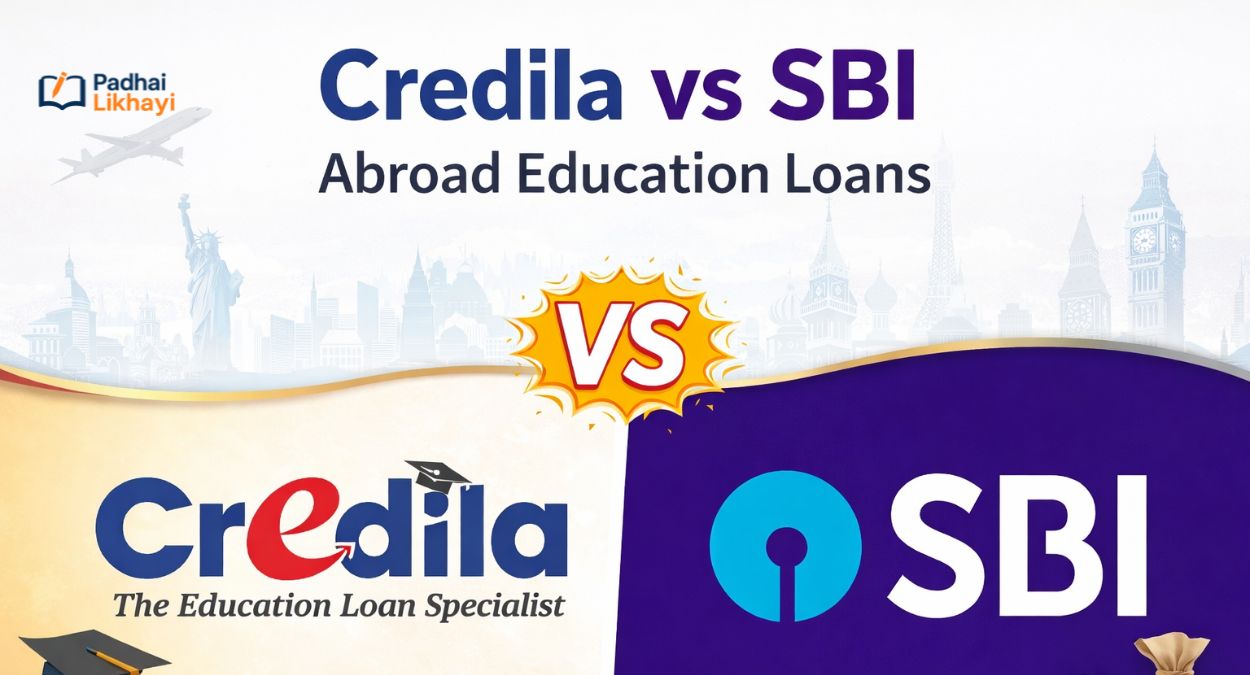 Credila vs SBI Abroad Education Loans