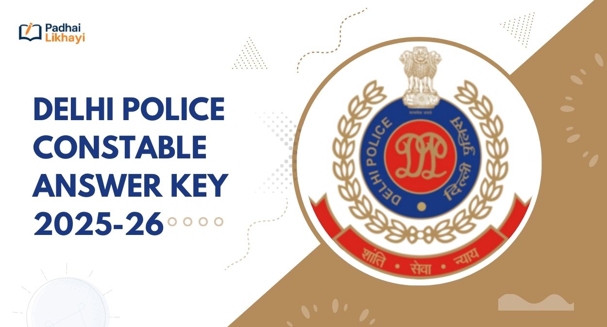 Delhi Police Constable Answer Key 2025-26