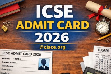 ICSE Admit Card 2026