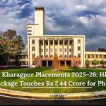 IIT Kharagpur Placements 2025–26: Highest Package Touches Rs 2.44 Crore for Phase-I