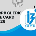 IBPS RRB Clerk Score Card 2025-26