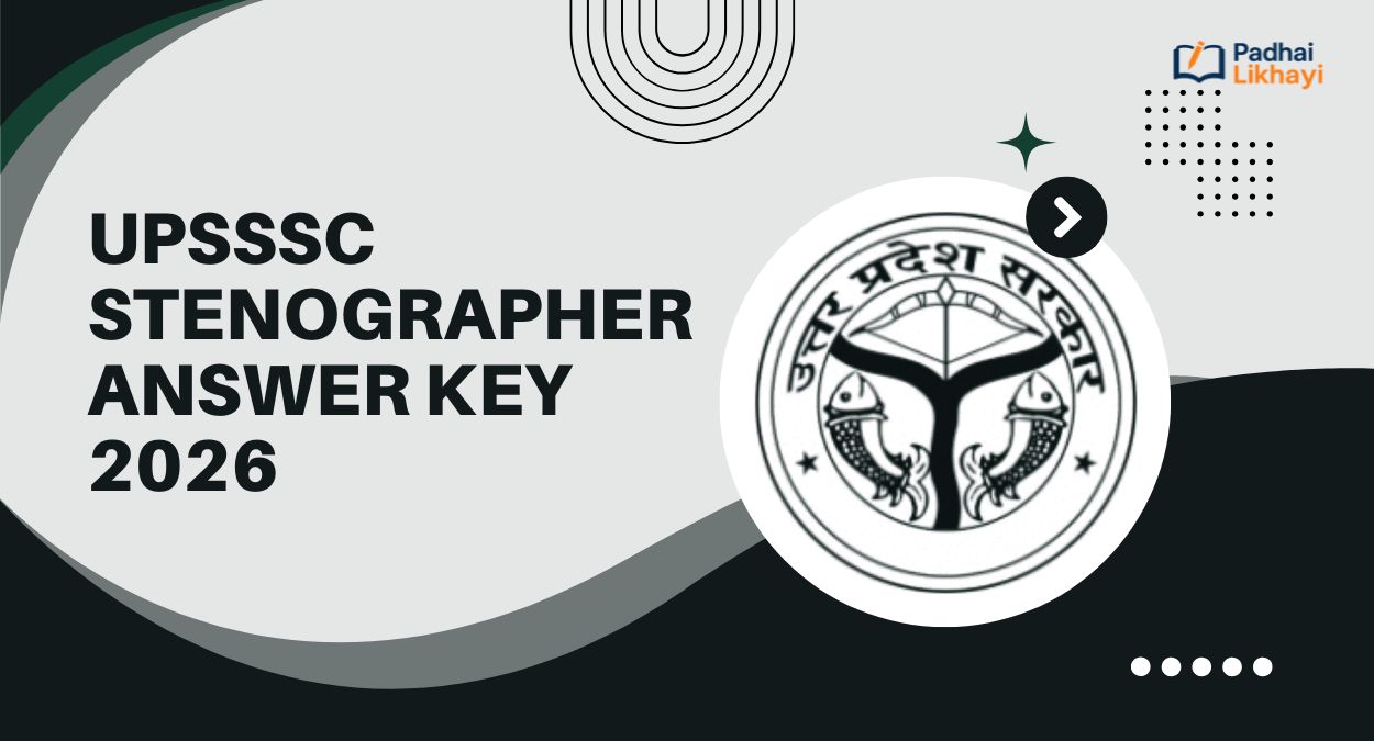 UPSSSC Stenographer Answer Key 2026