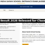 AISSEE Result 2026 Released for Class 6 and 9