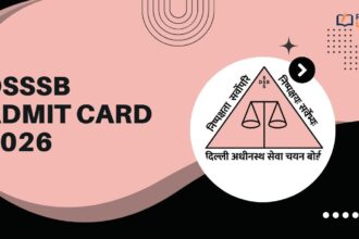 DSSSB Admit Card 2026