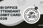 RBI Office Attendant Admit Card 2026