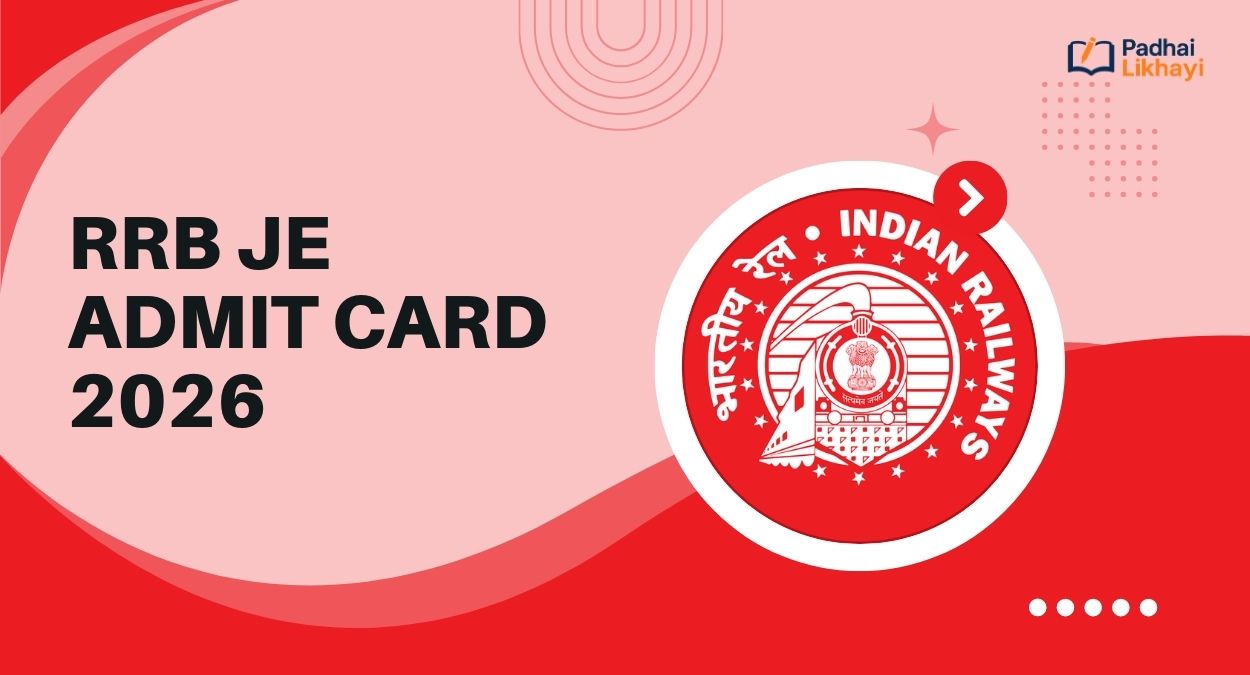 RRB JE Admit Card 2026