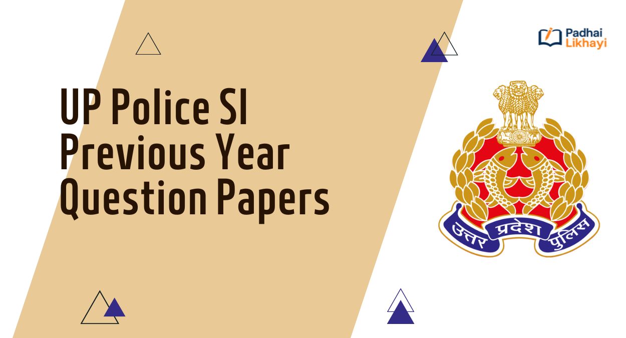 UP Police SI Previous Year Question Papers