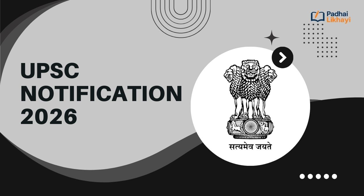 UPSC Notification 2026 Out