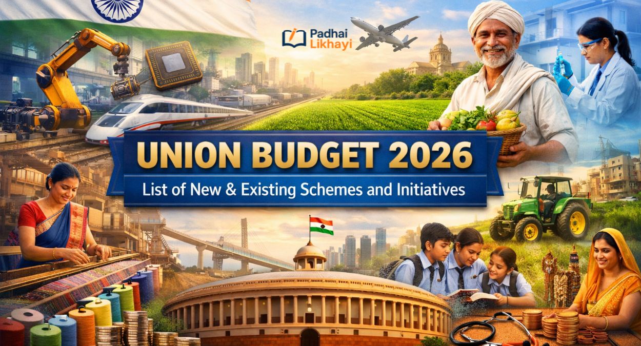 Union Budget 2026: List of New & Existing Schemes and Initiatives