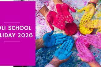 Holi School Holiday 2026