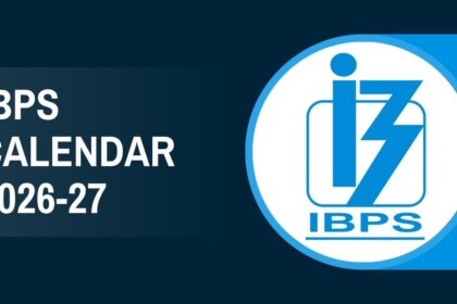 IBPS Calendar 2026-27
