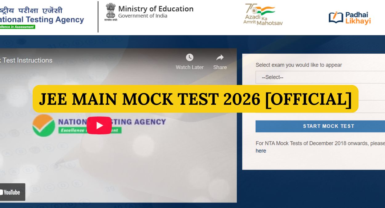 JEE Main Mock Test 2026