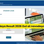 Navodaya Result 2026 Out at navodaya.gov.in