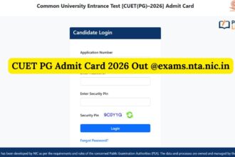 CUET PG Admit Card 2026 Out @exams.nta.nic.in, Download Hall Ticket