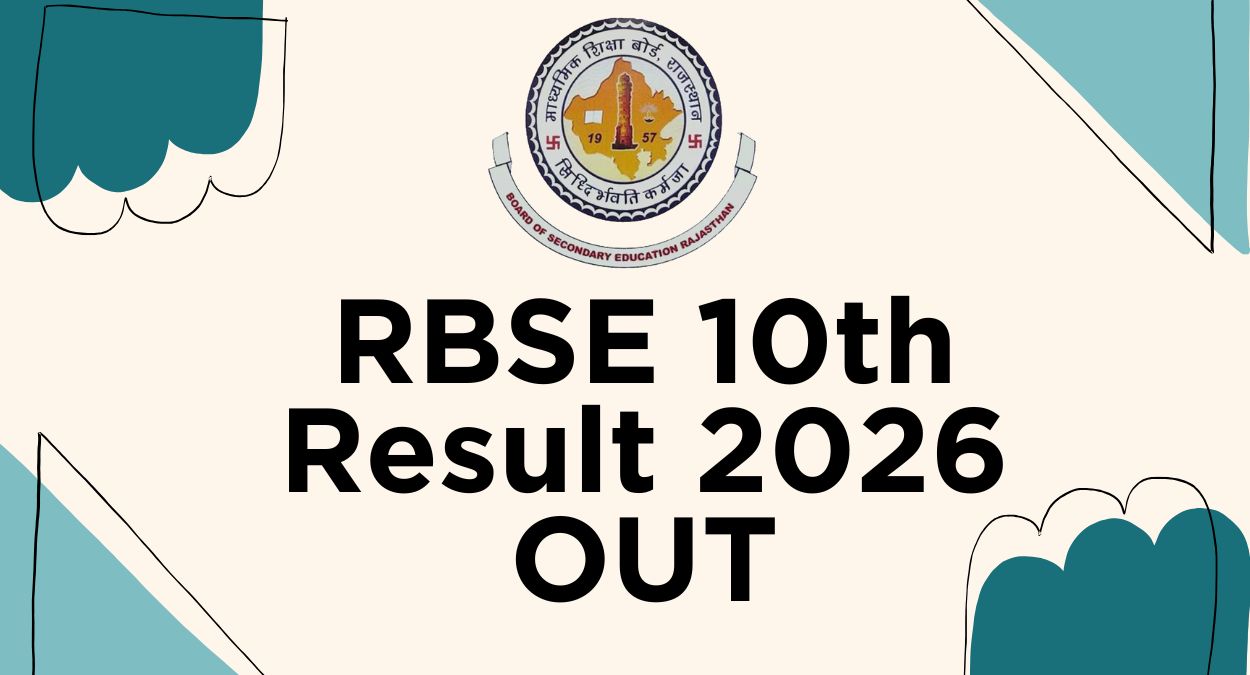 RBSE 10th Result 2026 OUT