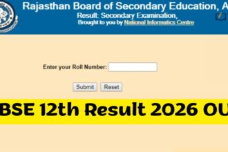 RBSE 12th Result 2026