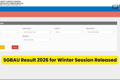 SGBAU Result 2026 Winter Session Released