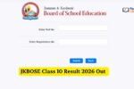 JKBOSE Class 10 Result 2026 Out