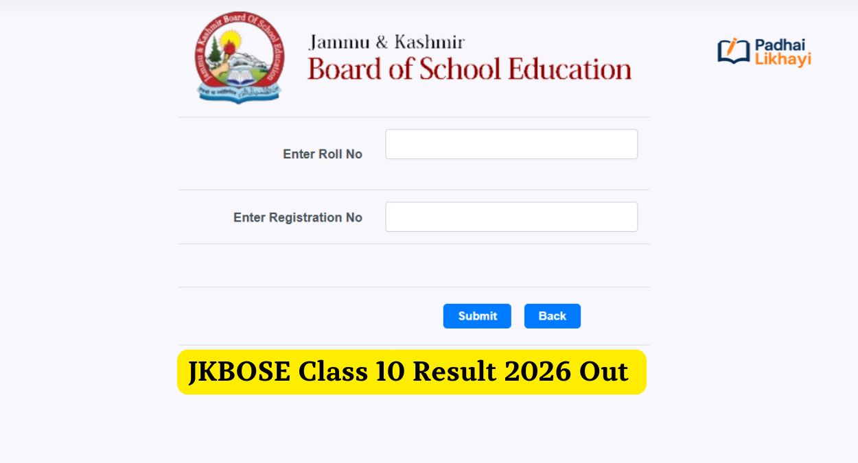 JKBOSE Class 10 Result 2026 Out