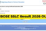 MBOSE SSLC Result 2026