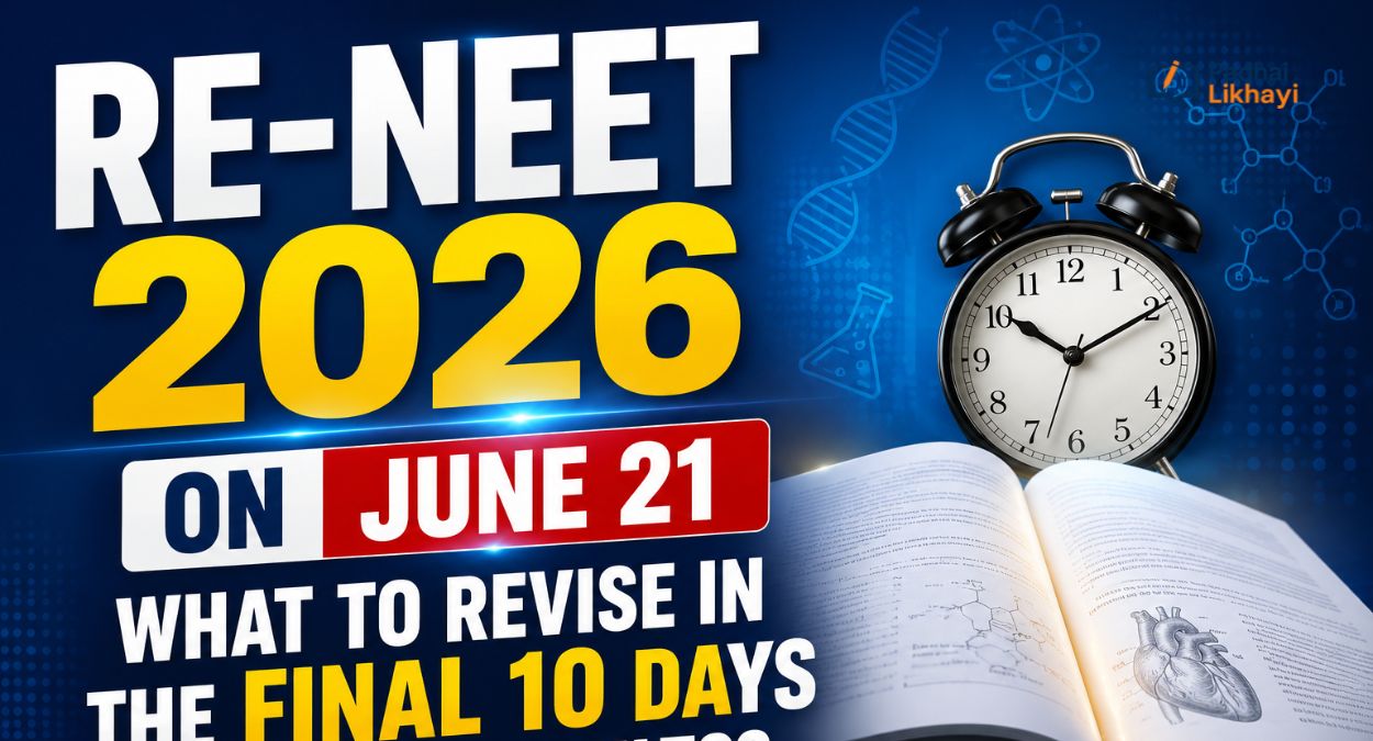 RE-NEET 2026 on June 21: What to Revise in the Final 10 Days for Best Results?
